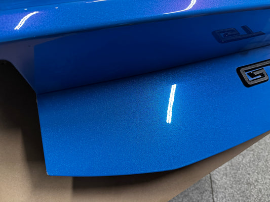2024-2025 Mustang GT Coupe Trunk Lid Grabber Blue