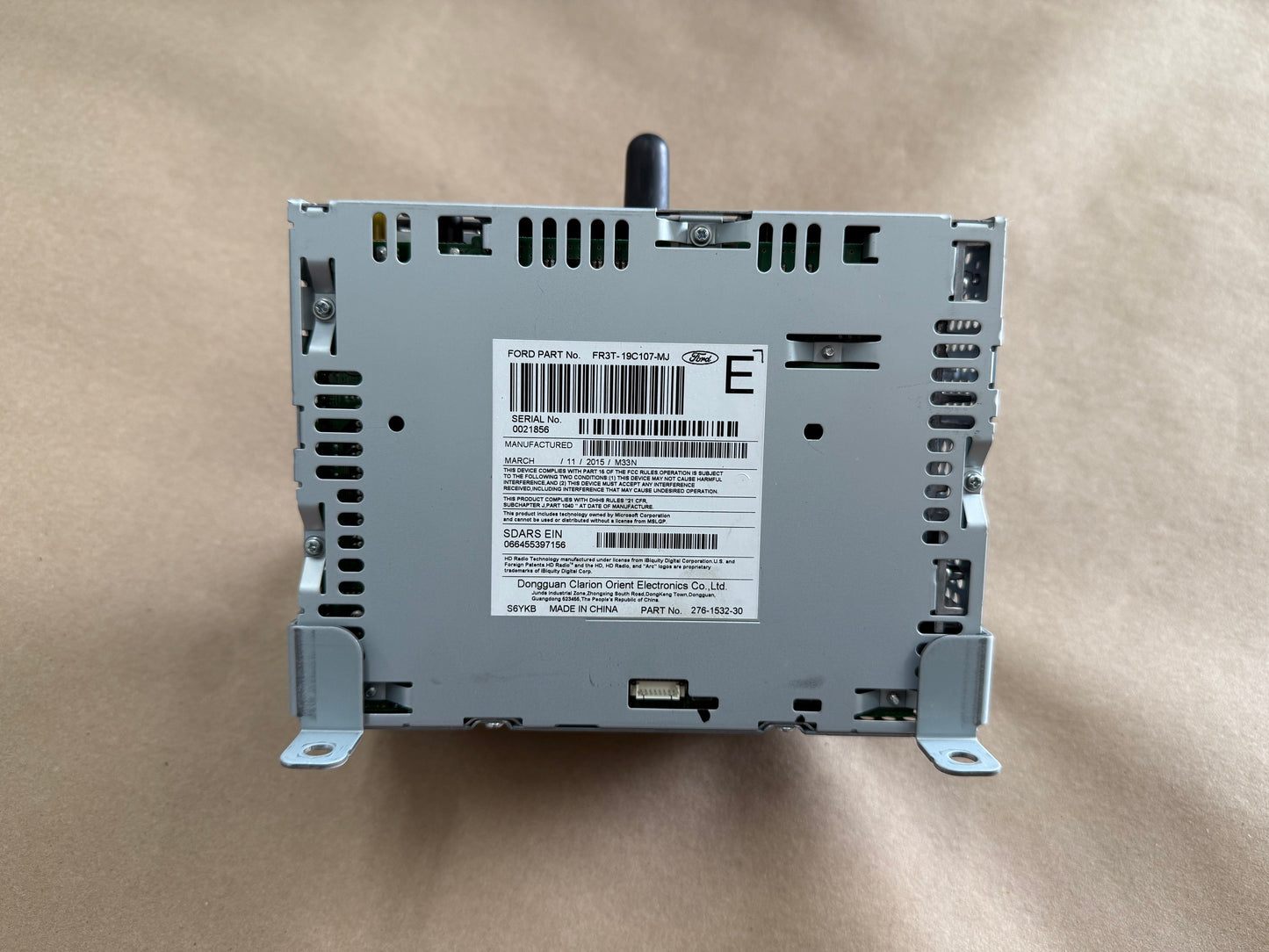 2015-2017 Ford Mustang Radio Head Unit Touch Screen