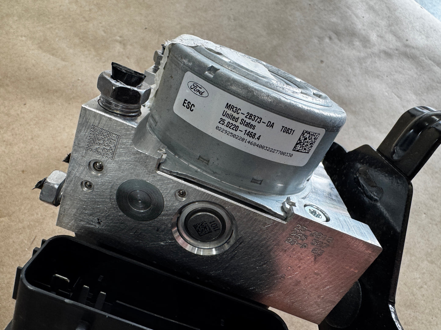 2022 Mustang Mach One ABS Module Controller Anti-Lock Brakes Man. MR3C-2C219-CA