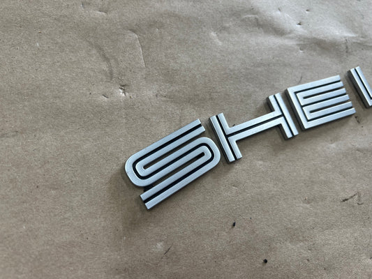 2007-2014 Ford Mustang Shelby GT500 Decklid Shelby Trunk Letters Emblems