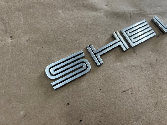 2007-2014 Ford Mustang Shelby GT500 Decklid Shelby Trunk Letters Emblems