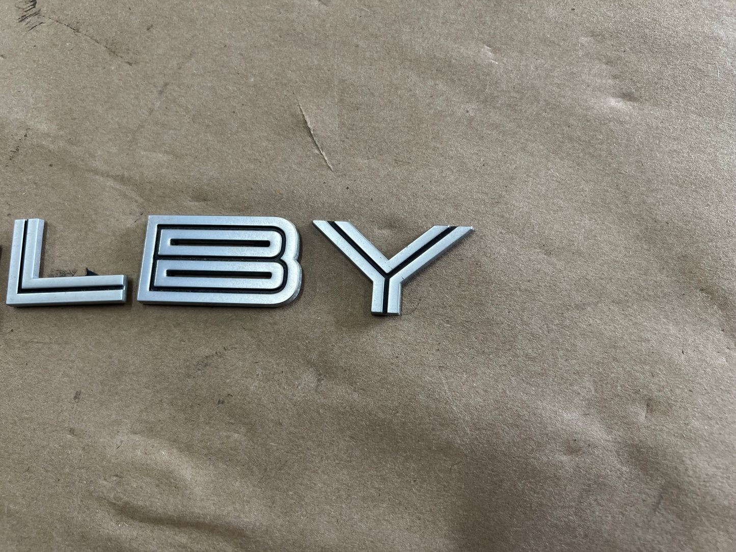 2007-2014 Ford Mustang Shelby GT500 Decklid Shelby Trunk Letters Emblems