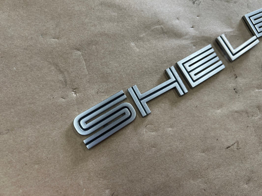 2007-2014 Ford Mustang Shelby GT500 Decklid Shelby Trunk Letters Emblems