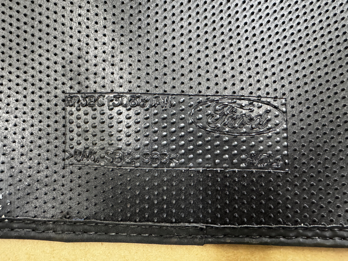 2024-2026 Ford Mustang Dark Horse Front Floor Mats Carpet "Blue Stitch"