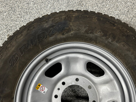 2023-2025 F-250 F-350 Super Duty 6.7 Spare Tire Bridgestone 275/70/18