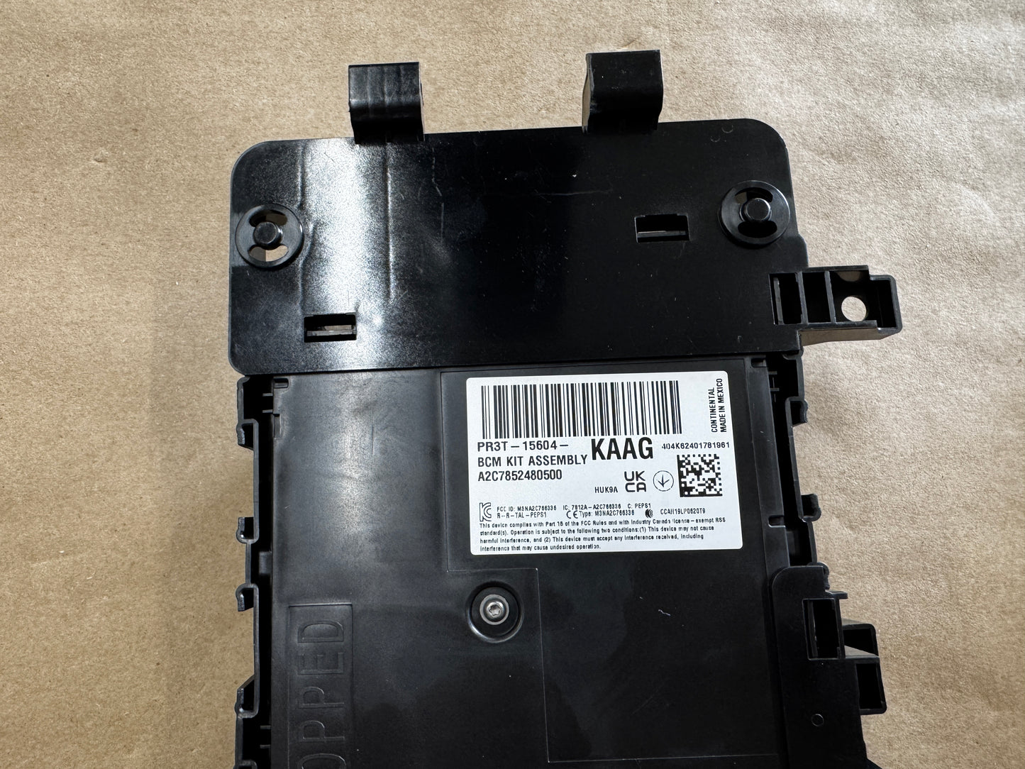 2024-2026 Ford Mustang GT 5.0L BCM Body Control Module PR3T-15604-KAAG