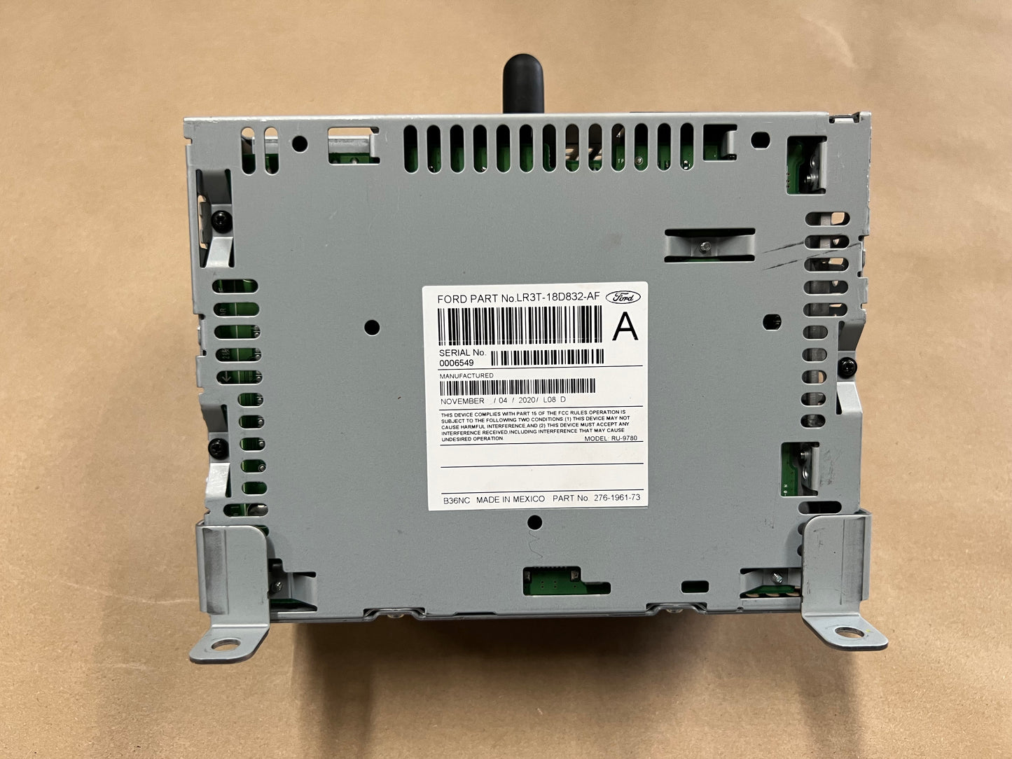 2018-2023 Ford Mustang Radio Head Unit NON Touch Screen 4" Display