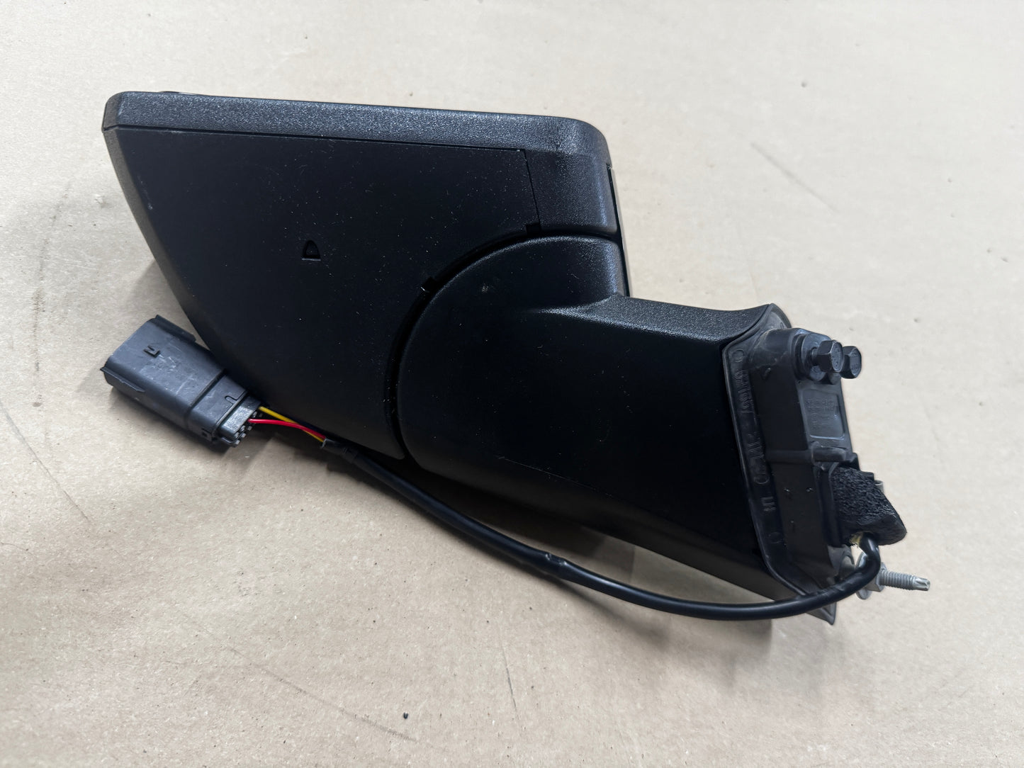 2015-2023 Ford Mustang GT LH Driver Side Mirror "Black" - OEM