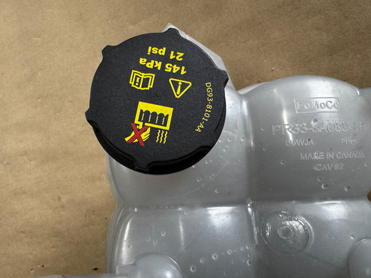 2024-2026 Ford Mustang GT Coyote 5.0L V8 Coolant Overflow Tank
