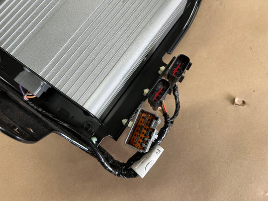 2007-2009 Ford Mustang Shelby GT500 4 Subwoofer Amps and Bracket
