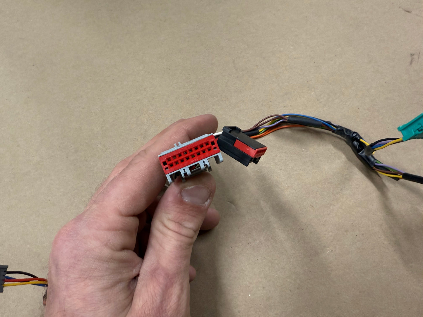 2015-2017 Ford Mustang GT Steering Wheel Manual Wiring