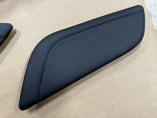 2024-2025 Ford Mustang Dark Horse Leather Center Console Top Knee Pads OEM