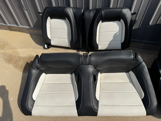 2015-2017 Mustang 50th Anniversary Leather Front Rear Seats Heated/Cooled