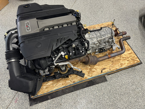 2019 Mustang 5.0 Coyote Gen 3 Engine Drivetrain 10R80 Automatic Auto 26k miles