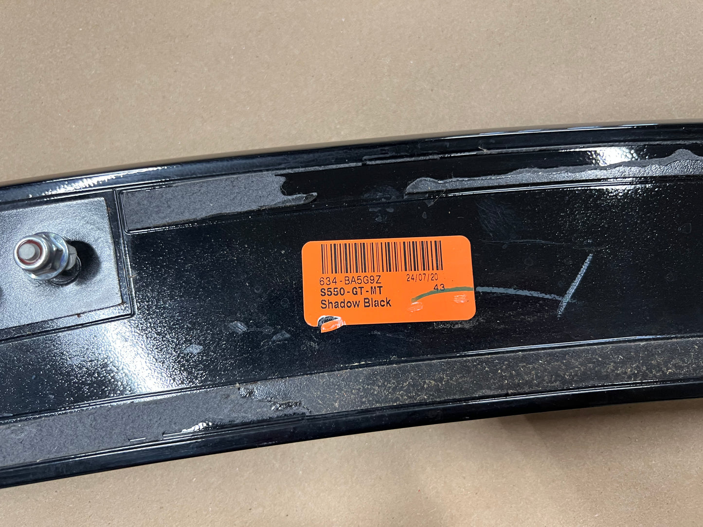 2015-2021 Ford Mustang 5.0 GT Model Spoiler Trunk "Black"