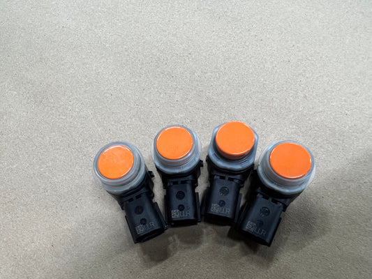 2015-2021 Ford Mustang GT Parking Assist Sensors (4) "Orange"