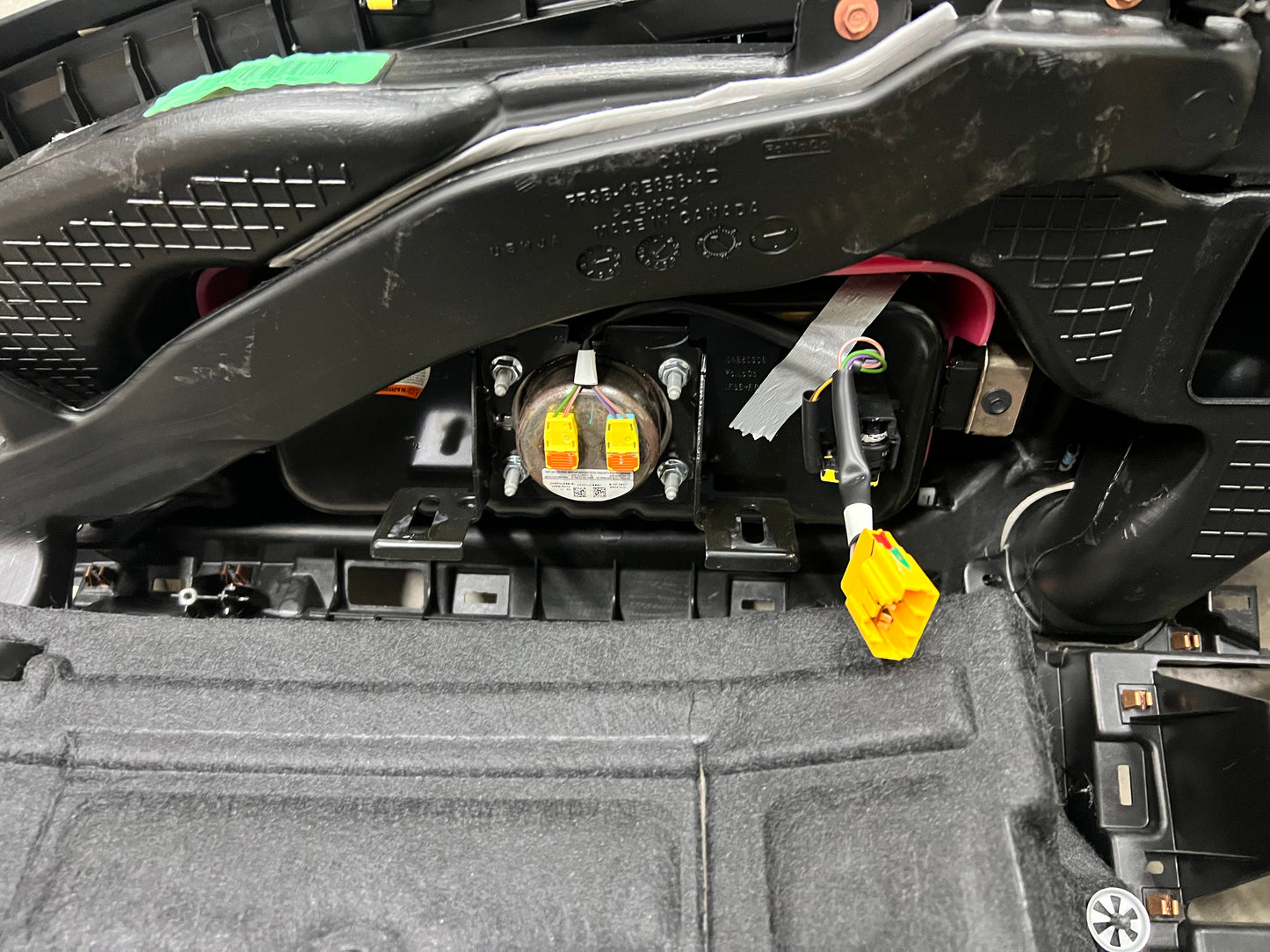 2018-2022 Ford Mustang GT 5.0 Leather Dash Pad Frame