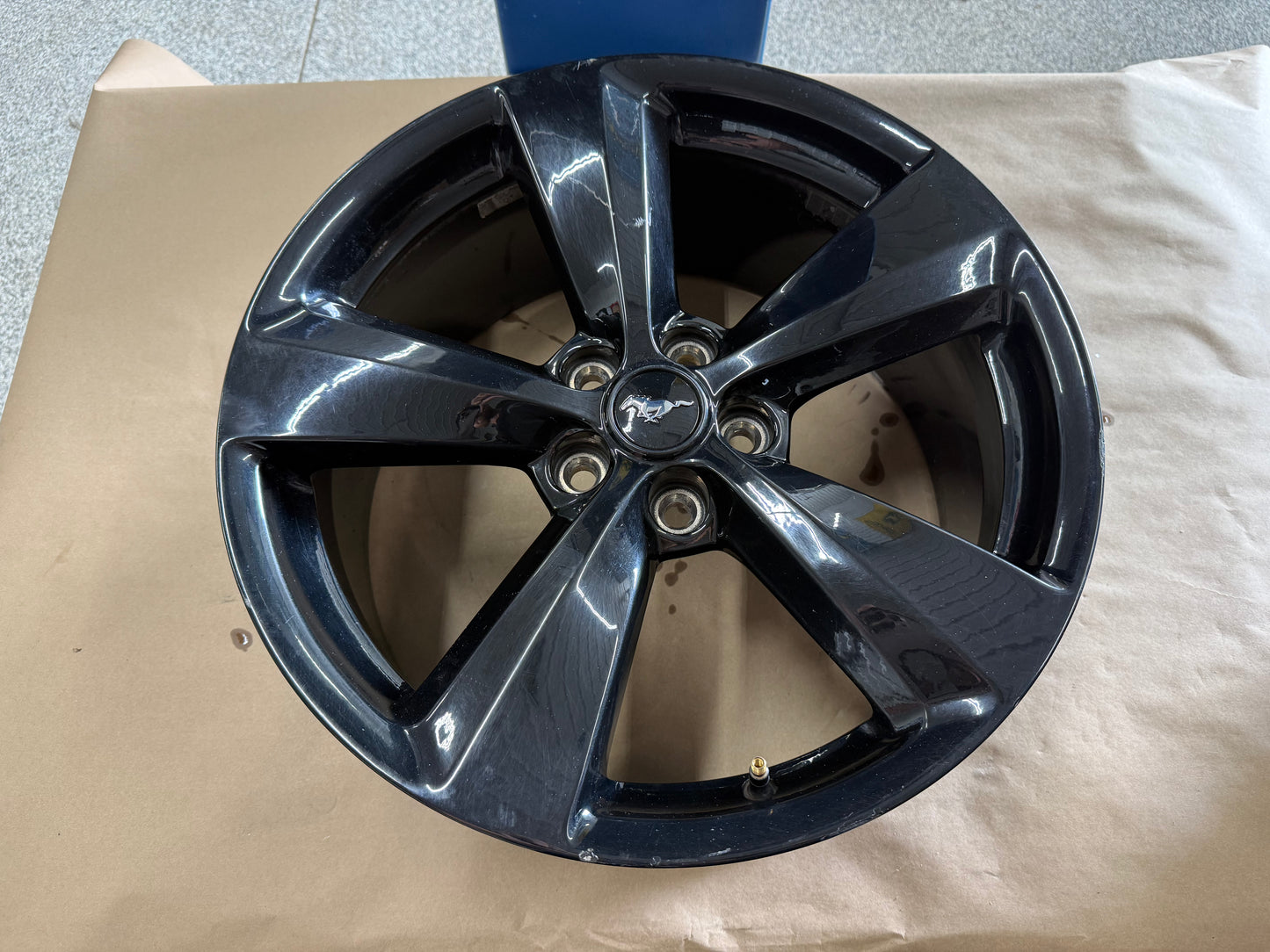 2015-2023 Ford Mustang GT Black Wheel Rim 19x8.5"