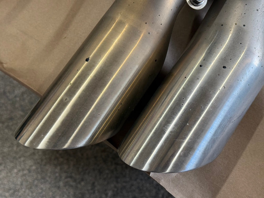 2018-2023 Ford Mustang GT Active Exhaust Quad Tip Mufflers