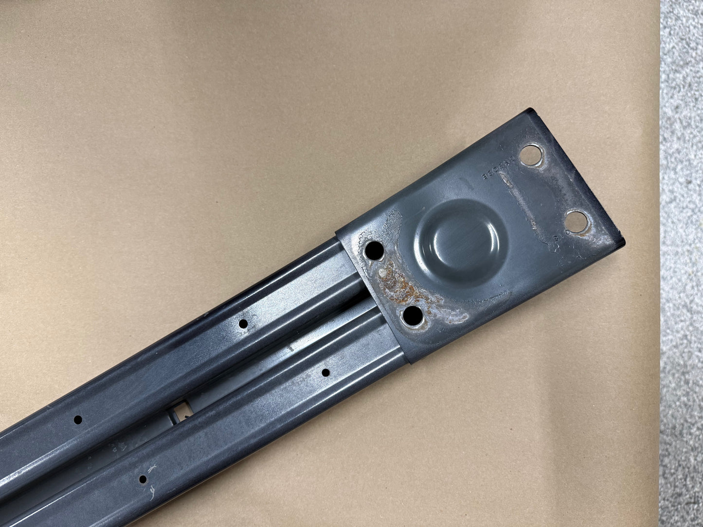 2018-2023 Ford Mustang GT Front Bumper Support Reinforcement "Black"