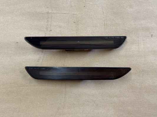 2015-2023 Ford Mustang Aftermarket Rear Bumper LED Parking/Marker Lights Smoked