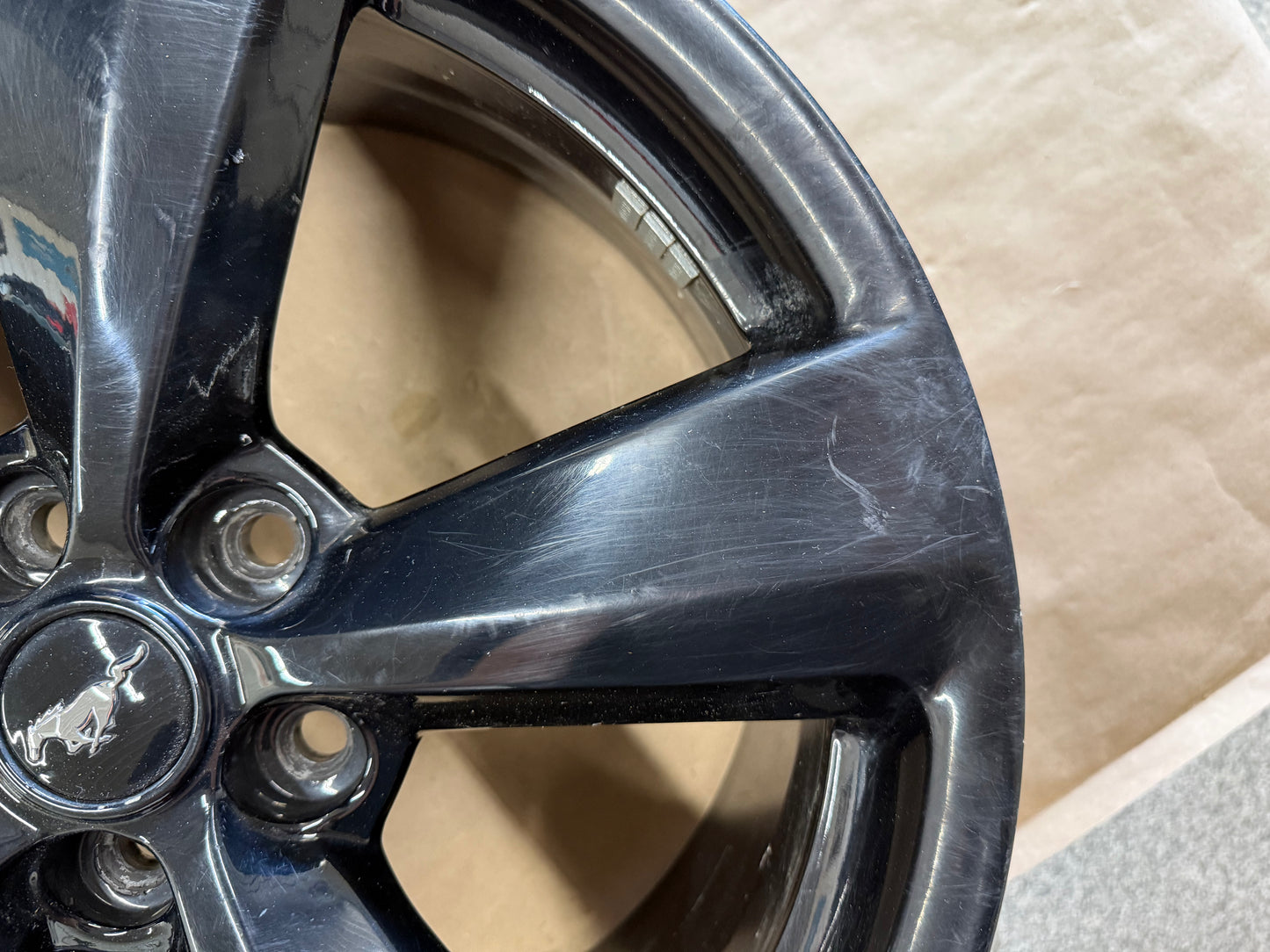 2015-2023 Ford Mustang GT Black Wheel Rim 19x8.5"