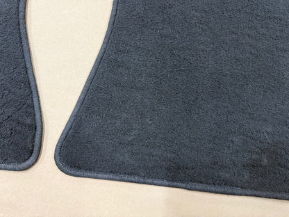 2024-2026 Ford Mustang Front Floor Mats Carpet "Black Stitch"
