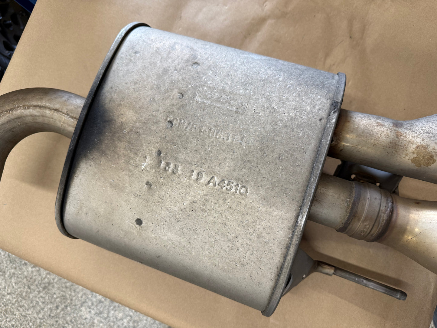 2018-2023 Ford Mustang GT Active Exhaust Quad Tip Mufflers