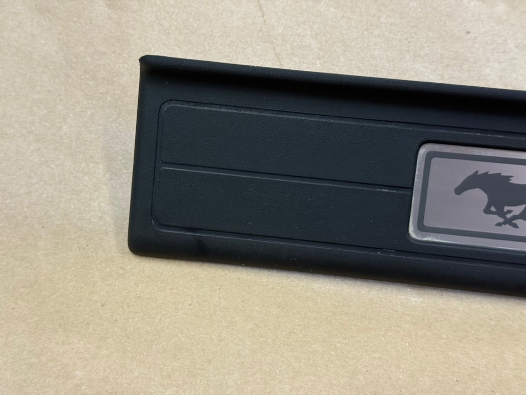 2015-2023 Ford Mustang "My Color" Sill/Scuff Plates Interior Trim Black