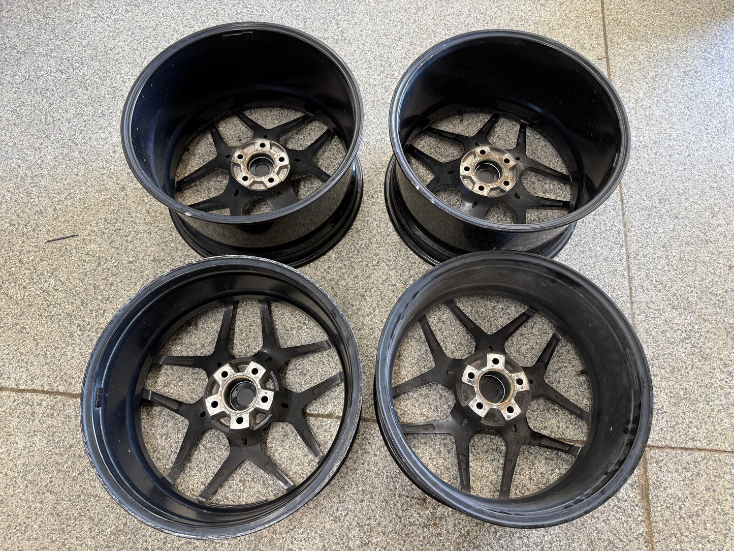 2015-2023 Ford Mustang GT Rohana RFX11 Gloss Black Wheels Set of 4 20x9" 20x11"