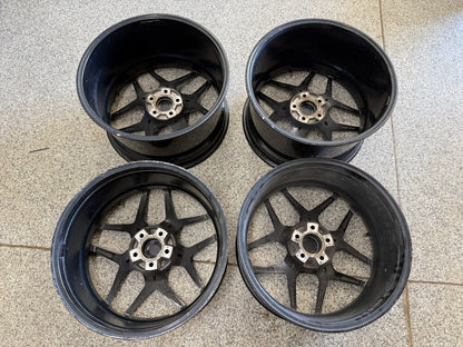 2015-2023 Ford Mustang GT Rohana RFX11 Gloss Black Wheels Set of 4 20x9" 20x11"