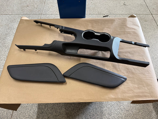 2018-2023 Ford Mustang GT Center Console Top Interior Trim Pieces Leather