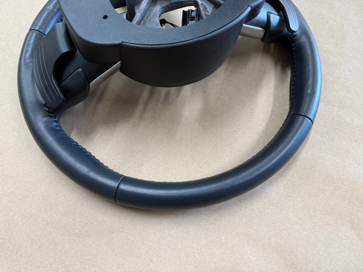 2018-2023 Mustang Leather Steering Wheel Automatic Paddle Shifters Heated