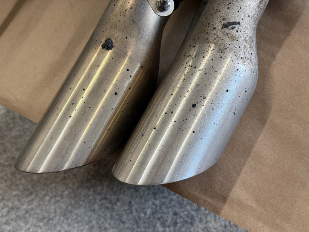 2018-2023 Ford Mustang GT Active Exhaust Quad Tip Mufflers