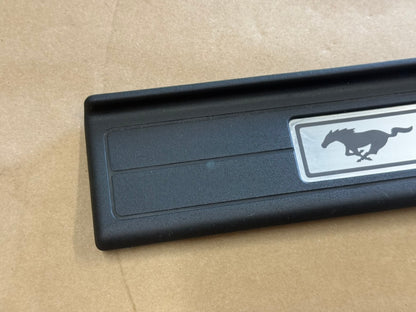 2015-2023 Ford Mustang "My Color" Sill/Scuff Plates Interior Trim Black