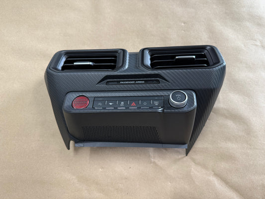 2024-2026 Ford Mustang S650 Center Dash Trim Air Vents Push Start Bezel Panel