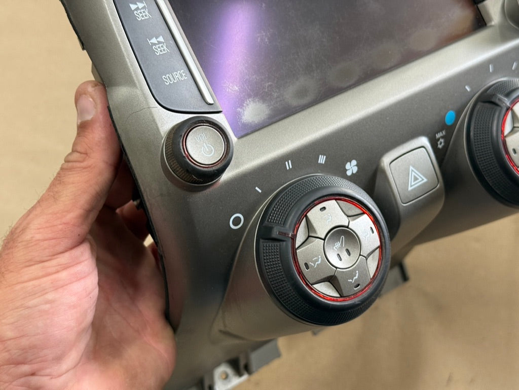 2013 Chevrolet Camaro SS MyLink Premium Radio Face Plate GM