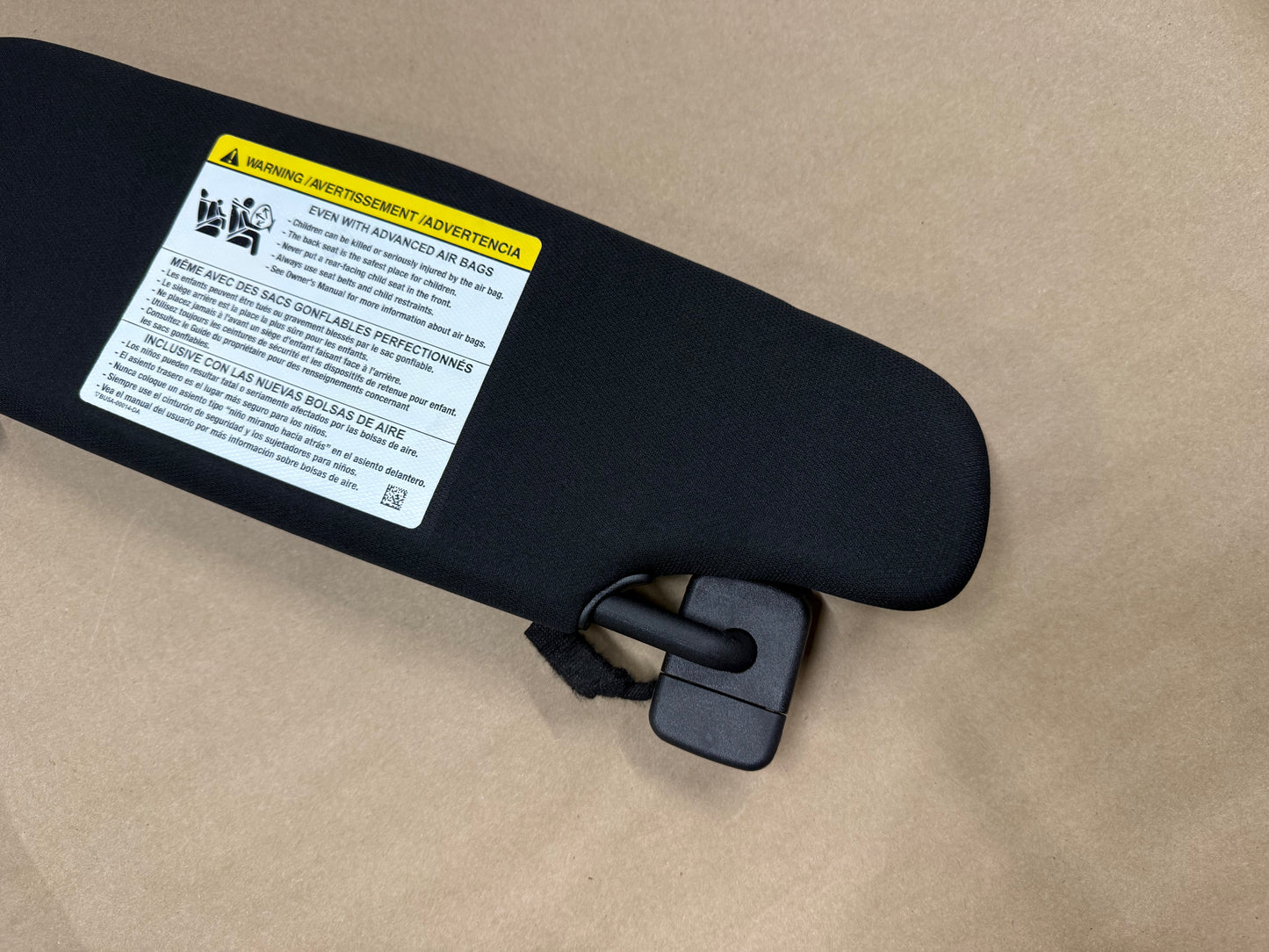 2015-2023 Ford Mustang Coupe Sun Visors Pair "Home Link"