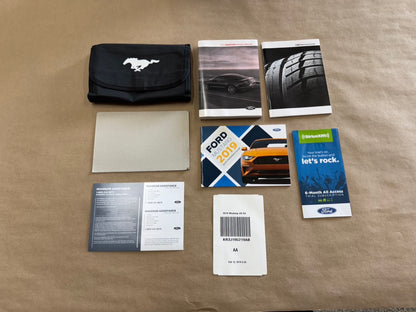 2019 Ford Mustang GT Owners Manual And Literature w/Cover