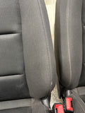 2010-2015 Chevy Camaro SS Black Cloth Seats Front & Rear Coupe
