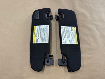 2015-2023 Ford Mustang Convertible Sun Visors Pair "Home Link"