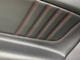 2015-2017 Ford Mustang GT V6 EcoBoost LH RH Leather Insert Door Panels Pair