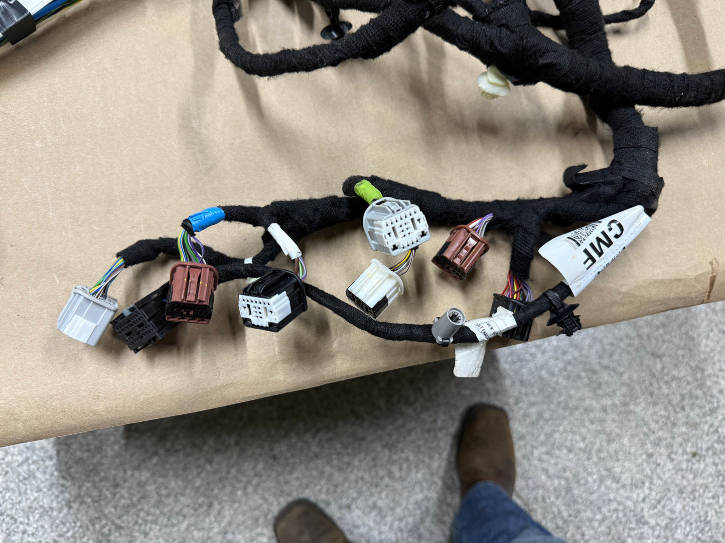 2023 Ford F-250 F-350 Super Duty 6.7 Interior Dash Wiring Harness PC3T-14401-CMF
