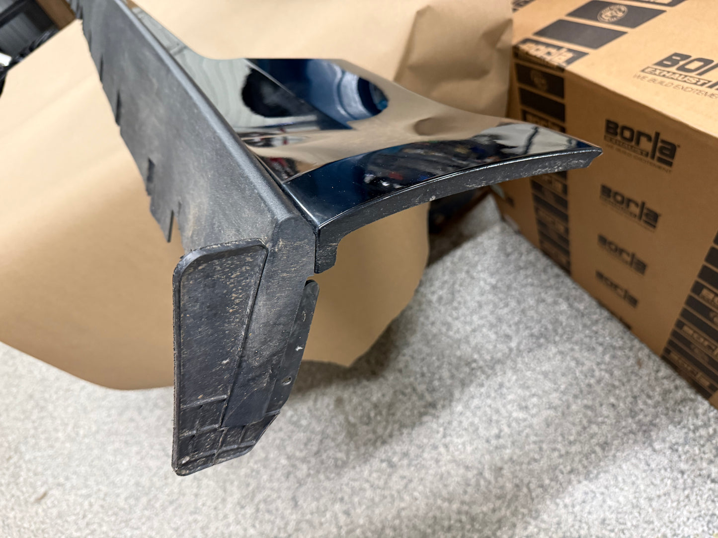 2015-2023 Mustang GT V6 LH Side Skirt Molding Driver Side "Black"