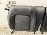 2018-2023 Ford Mustang GT Black Leather Coupe Front & Rear Seats