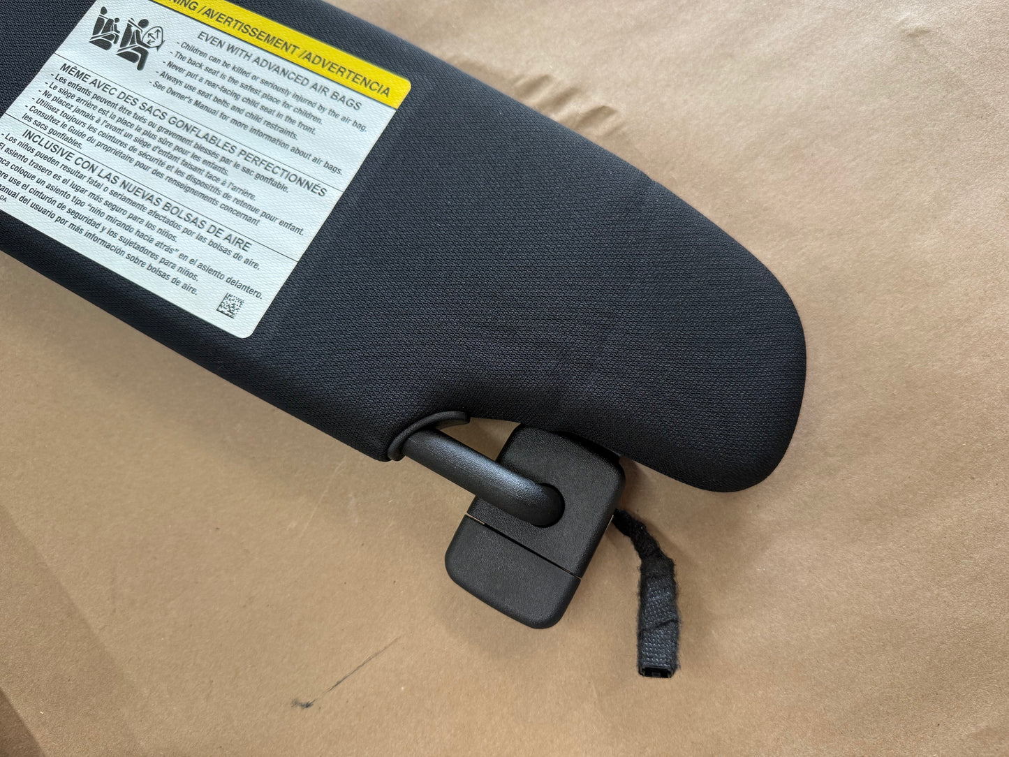 2015-2023 Ford Mustang Convertible Sun Visors Pair "Home Link"