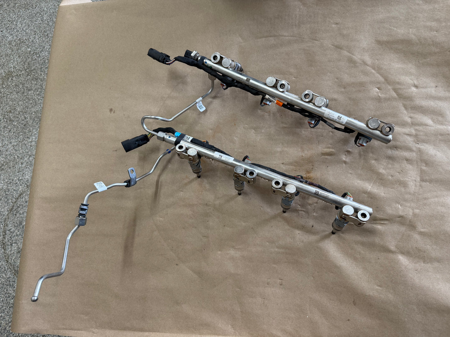 2024-2026 Ford Mustang GT 5.0L Coyote Direct Injection Fuel Rail Injectors