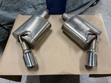 2010-2015 Chevrolet Camaro SS Corsa Sport Axle Back Exhaust Mufflers Used
