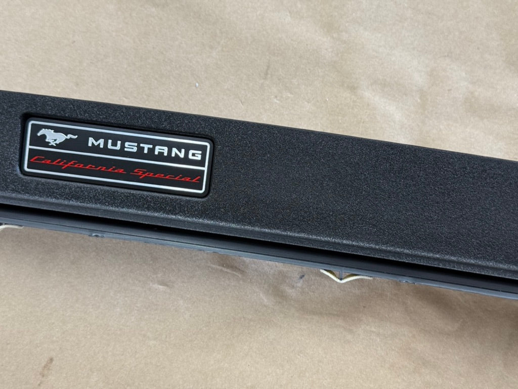2018-2023 Ford Mustang GT California Special Dash Plaque Trim Insert