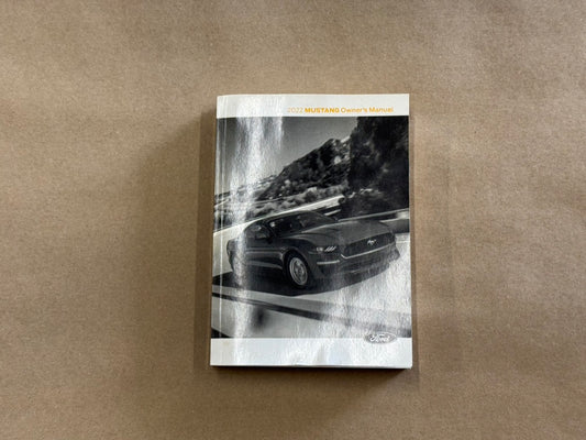 2022 Ford Mustang GT Owners Manual